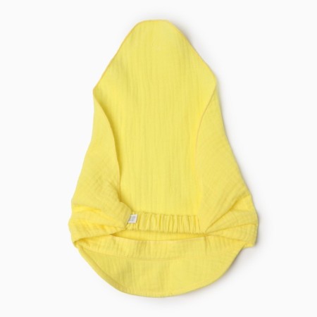 A scarf for a girl, lemon color, size 48-50-1