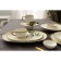 Porcelain Serving dish Magistro Poursephona, D = 21 cm, beige color