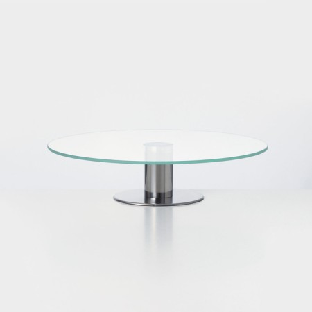 Glass stand rotating on the leg, d = 28.5 cm-2