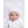 Children's cap Amarobaby Nature Essence Bear, size 42-44, Milk color