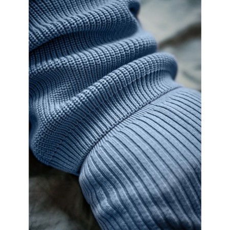 Pants knitted children's amababy pure love comfy, height 80, blue color-8