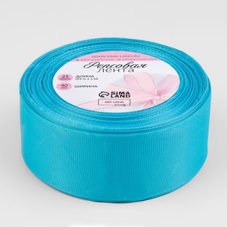 Republic tape, 40 mm, 23 ± 1 m, blue color No. 20-1