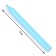 Set of candles for the Manhattan cake, 9 cm, 8 pcs, 24 minutes, blue metallic