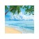Organizer in a bath on suction cups “Warm Beach”, for storing toys and trifles, size 33x39 cm