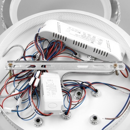 Causteen with PDU "IVA" 6xLED 2400W 3000-6000K RGB white 75x52x14cm-15
