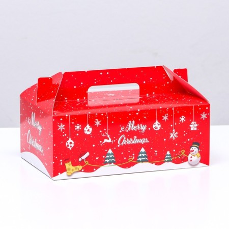 Box for 6 cupcakes "Happy New Year!" 23.6 x 15 x 9 cm-5