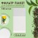 Set of filter packages for brewing tea, size 13 x 6.5 cm, 100 pcs