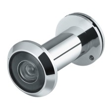 Глазок DVP1/NEW, 16/140/35x60 (оптика пластик) CP, цвет хром