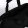Sports bag with lightning, long belt, black color
