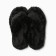 Women's slippers with open nose size 39, black color