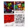 Notebook in a line of 24 sheets, 5 types of mix, cover covering cardboard, avengers