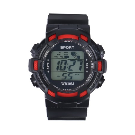 Watch is electronic, waterproof, D-4.5 cm-4