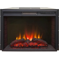 Электроочаг Sparta, 25.5", 2000 Вт, LED лампы, 2 режима обогрева, звук потрескивания
