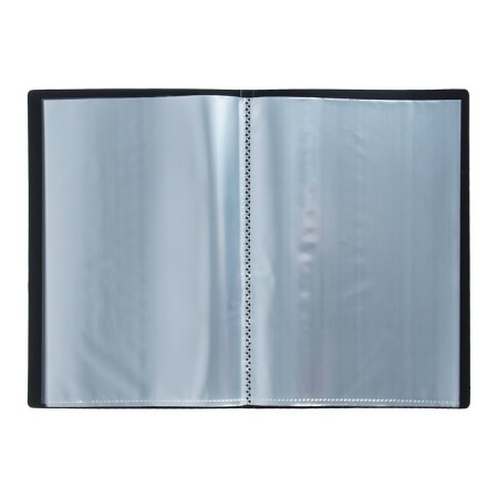 Folder with 20 liners A5, 500 μm, Calligrata, 9 mm, pocket on the spine, black-2