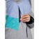Ski jacket female, size 48, green color