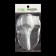Half -silling shoes, on a glue base, silicone, 12.5 × 6.4 cm, pair, color transparent