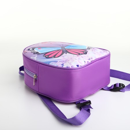Baby backpack on lightning, "chosen", lilac color-3