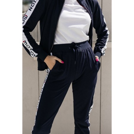 Female Sports Costume, size 48, dark blue color-13