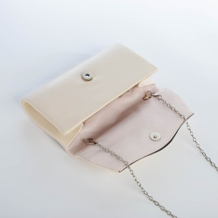 Bag-clate on magnet, beige color-4