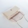 Bag-clate on magnet, beige color