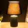 Liana table lamp E27 40W black-graphite 23x23x34 cm Risalux