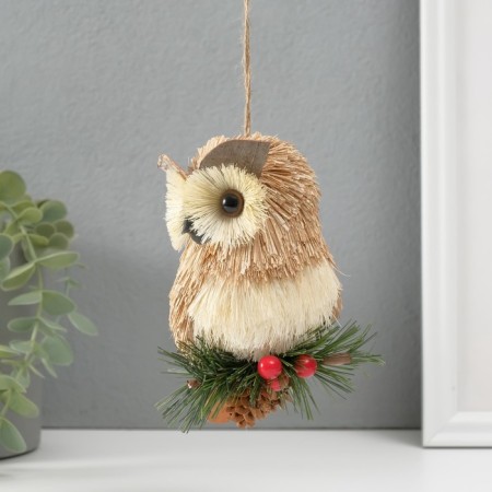 Souvenir Suspension "Filin on the Christmas tree" 9.5x7.5x13 cm-1