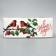 Box for cupcakes Folding with bilateral application of "bullfinch", 25 x 17 x 10 cm, new year