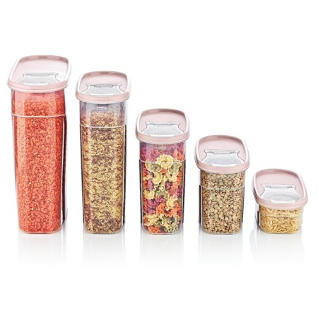 Container for bulk products EMHOUSE, food, with a dispenser lid, 4000 ml-2