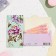Envenue for money "for you!" embossing, lilac in an envelope, 16.5x8.5 cm