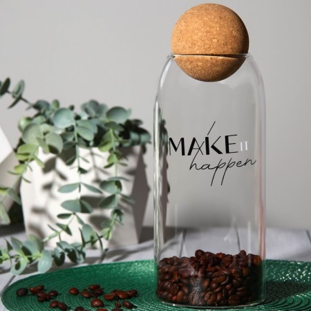 Make It Happen storage bank, 1000 ml, 23.5 × 9 cm-3