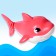 Waterfasting Waterfowl toy "Shark", MIX color