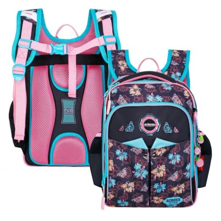 Frame backpack 35 x 26 x 18 cm, Across ACS5, blue/turquoise ACS5-1