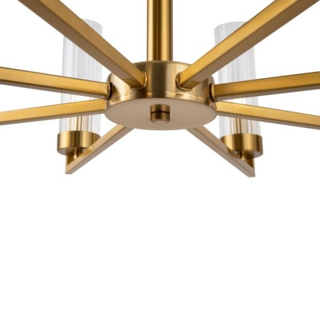 Suspended lamp Freya Fr5214PL-08BS ADELINE, 750X750X730 mm, E14, 8x60W, brass color-2