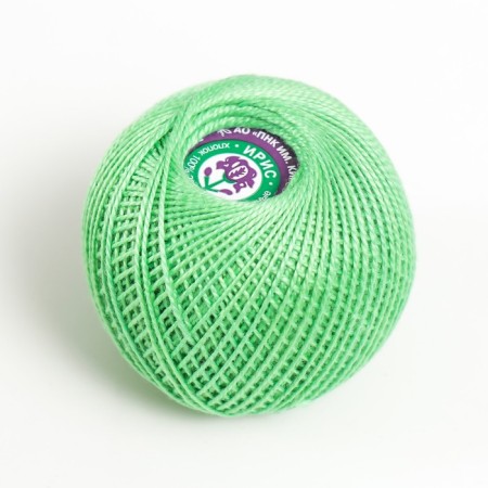 Knitting threads "Iris" 150m/25g 100% Mercerized cotton color 3904-1