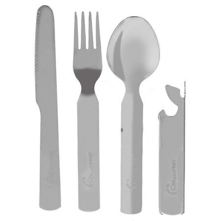 A set of cutlery tourist "Rangers", spoon, fork, knife, opener-6