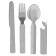 A set of cutlery tourist "Rangers", spoon, fork, knife, opener