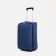 Small suitcase, 20 "," Factory Cartes ", lightning department, external pocket, 2 wheels, blue color