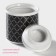 Sugar with a lid of the Morocco shares, 150 ml, black color