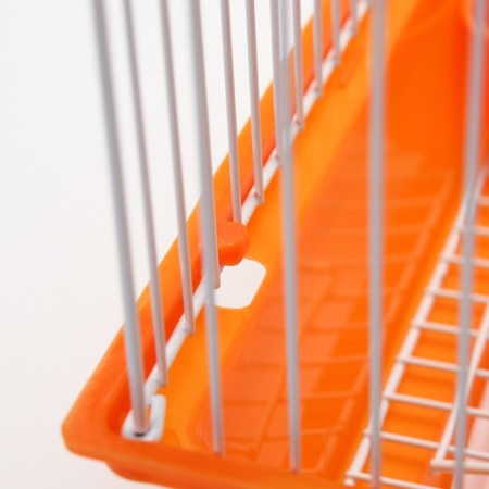 A cage for rodents with filling RT-3, 30 x 23 x 39 cm, orange (packing 12 pcs)-13