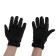 Motorcycle gloves with protective inserts, size m