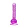 Realistic phallimitator A-Toys byfa Celiam, TPE, Purple color, 20.5 cm