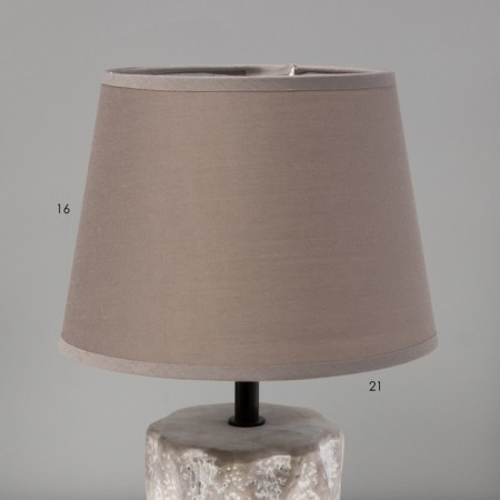 AManda table lamp E27 40W gray 20x20x33 cm-2