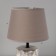 AManda table lamp E27 40W gray 20x20x33 cm