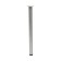 Support adjustable for the table, round, silver D-50mm