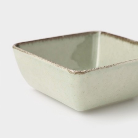 Pearl salad, 500 ml, 13 × 13 cm, mint color, porcelain-1