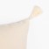 A set of decorative pillowcases Ethel with tassels, milk color, 45x45 cm - 2 pcs, polyester, velor