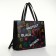 Women's bag with lightning, black color