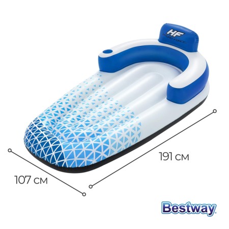Switching deck of inflatable for swimming, 191 x 107 cm, 43533-1