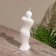 Candle "Hir" 4x4x15 cm, paraffin