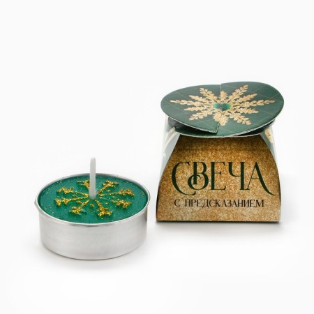 Tea candle "Festive", d = 4 cm, mix-11